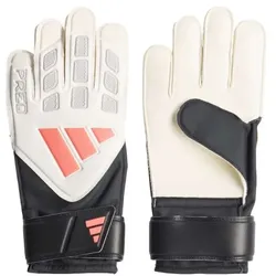 adidas Predator Training Torwarthandschuhe Kinder - weiß/orange/s