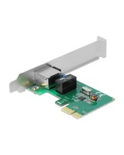 Delock Netzwerkkarte PCIe Gigabit Ethernet 1x RJ45 PCI 1.000 Mbps (90381)