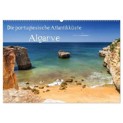 Die portugiesische Atlantikküste - Algarve (Wandkalender 2027 DIN A2 quer), CALVENDO Monatskalender