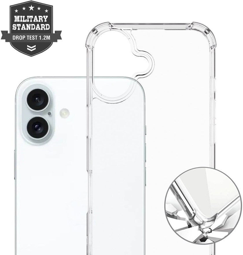 iPhone 16 4smarts IBIZA Case - MagSafe Kompatibel - Gennemsigtig