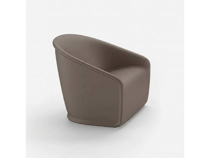 Moderner Designer-Sessel für den Außenbereich, Garten, Bar, Restaurant, September – Taupe
