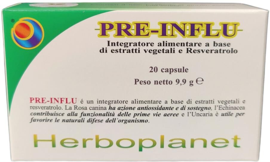 HERBOPLANET Srl PRE INFLU 20CAPSULE