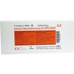 Isotonische Natriumchlorid-Lösung 0.9% Eifelfango 100 ML