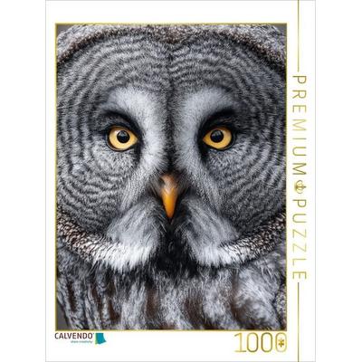 CALVENDO Puzzle Bartkauz in faszinierender Großaufnahme | 1000 Teile Lege-Größe 64x48cm Foto-Puzzle für glückliche Stunden