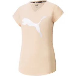 PUMA Train Favorite Heather Cat Trainingsshirt Damen peach parfait heather S