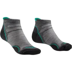Bridgedale, Damen, Sportsocken, Hike UL T2 Merino Performance Low (38 - 40), Grau