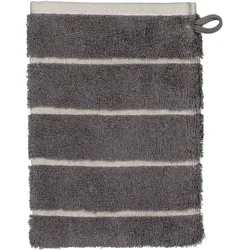 CaWö Waschlappen Balance 16 x 22 cm Baumwolle Grau Anthrazit