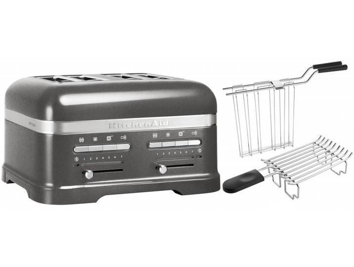 KitchenAid Toaster KitchenAid Paket 1, 4-Scheiben Toaster Artisan 5KMT4205