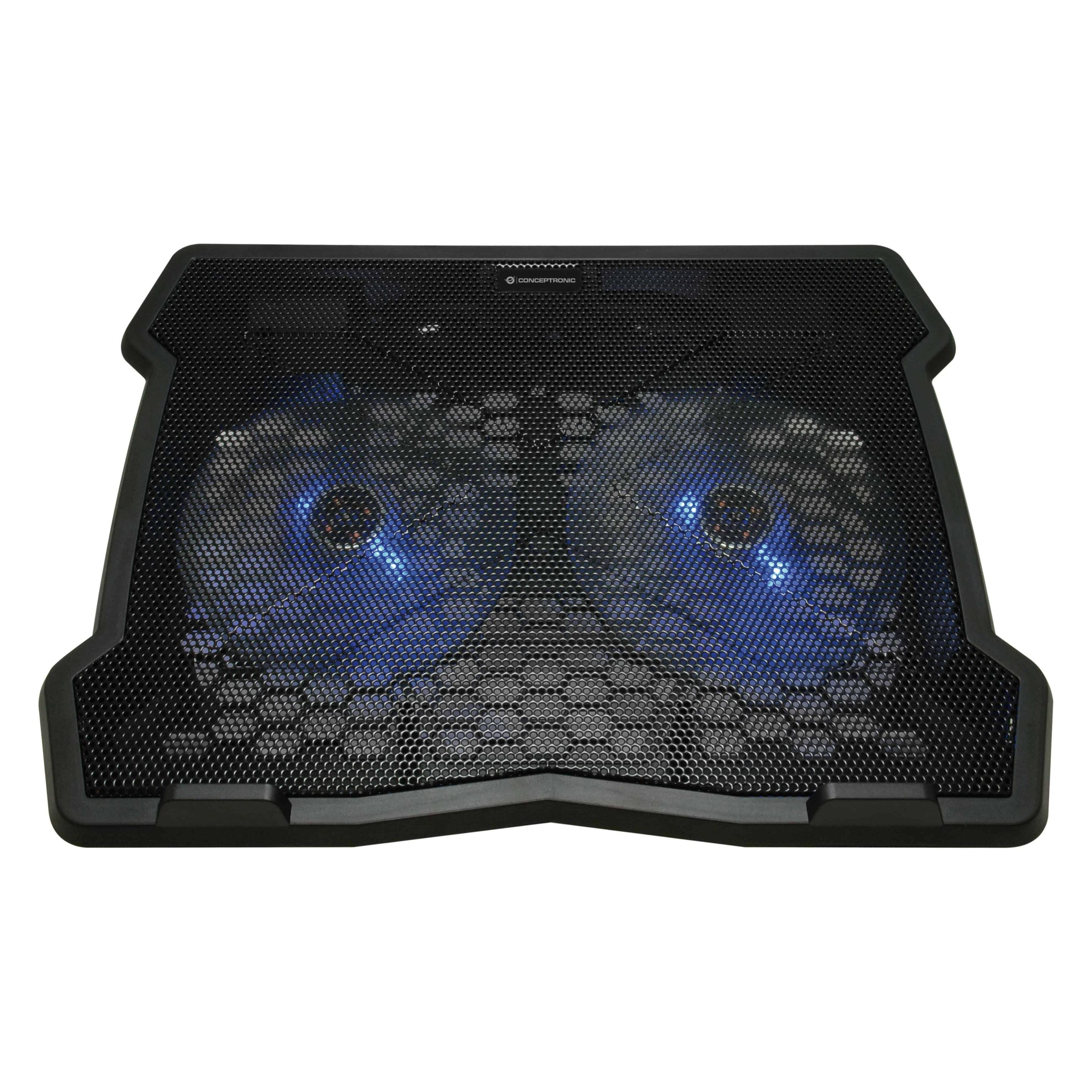 Conceptronic THANA06B Notebook-Kühlpad 39,6 cm (15.6" ) Schwarz (THANA06B)
