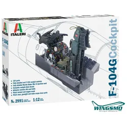 Italeri Flugzeuge F-104 G Cockpit 2991