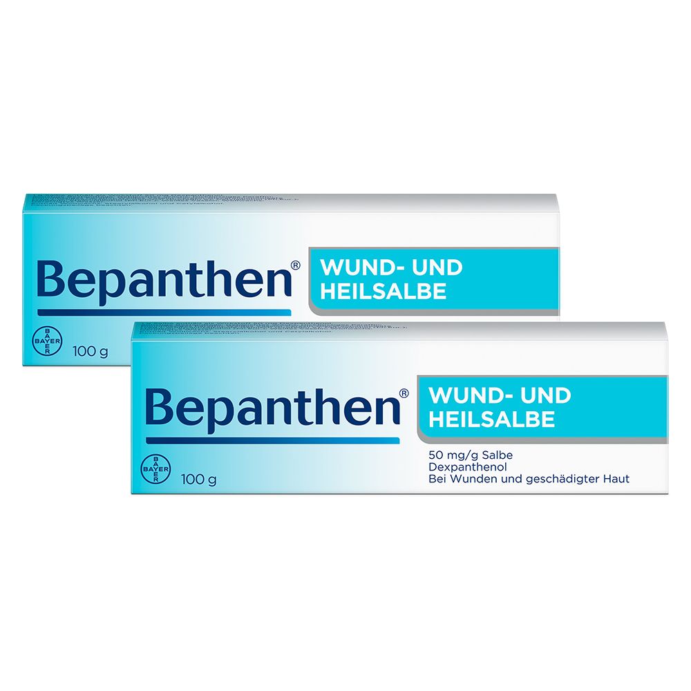 2x Bepanthen Wund- und Heilsalbe 2x100 g Salbe