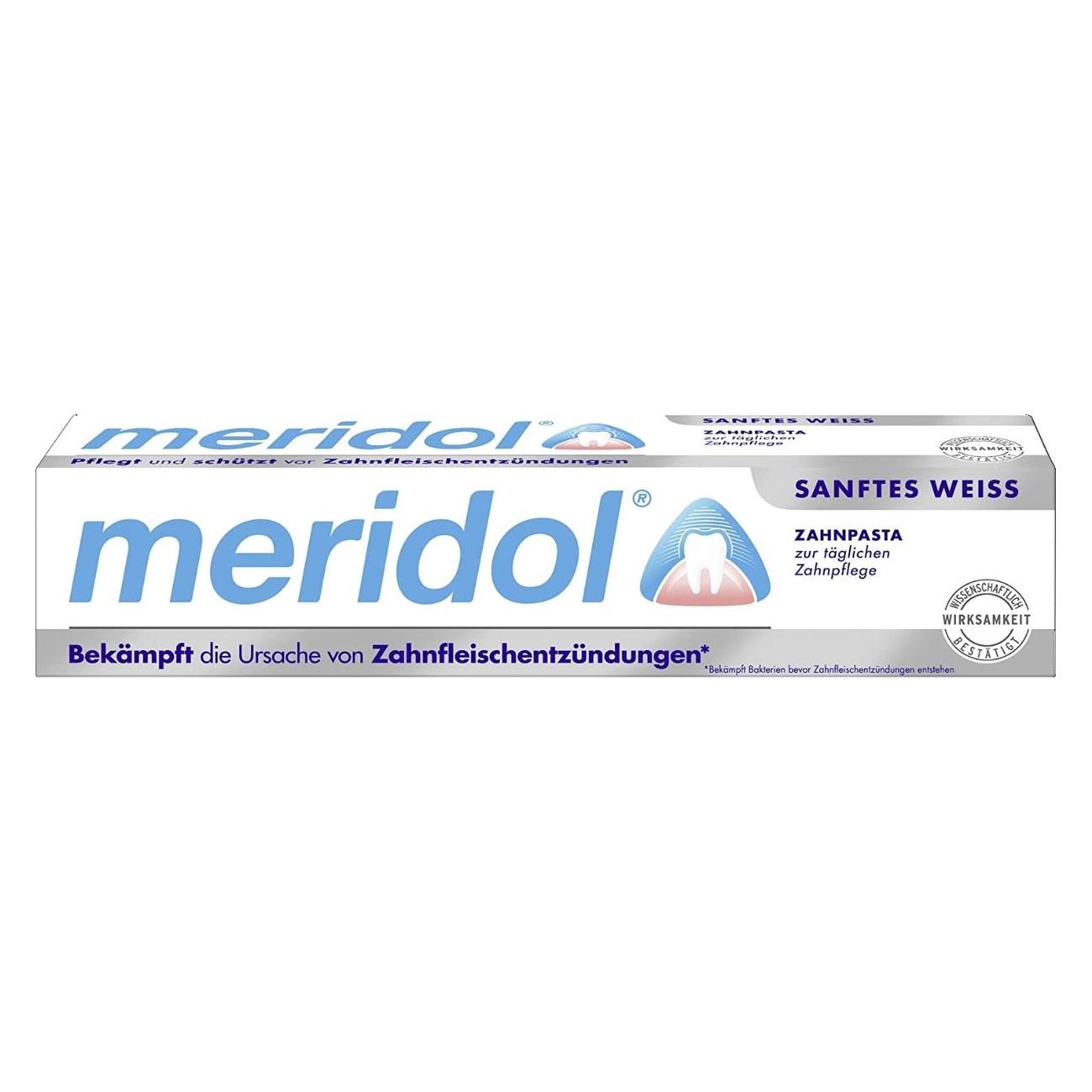 Meridol Sanftes Weiss Zahnpasta (75 ml) (8714789921006)