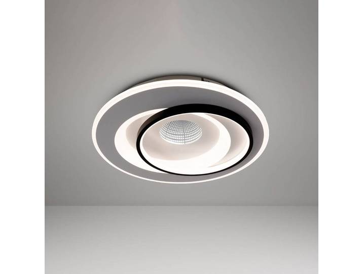 Näve LED Deckenleuchte Malea, dimmbar, für Wohn- / Esszimmer, Metall, Modern