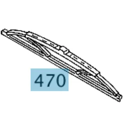 Mercedes-Benz M-Klasse 163 E-Klasse 211 Wischerblatt hinten A2118203345