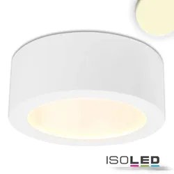 ISOLED LED Aufbauleuchte LUNA 18W weiß dim. indirektes Licht - warmweiß