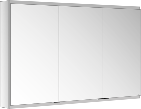 Keuco Royal Modular 2.0 Spiegelschrank 800301120000300 1200 x 700 x 120 mm, 1 Steckdose, 1 Doppel-USB-Ladestelle, Wandvorbau, 3-türig