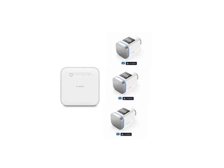 Bosch Smart Home Controller II + 3 Stk. Thermostat II [+M]