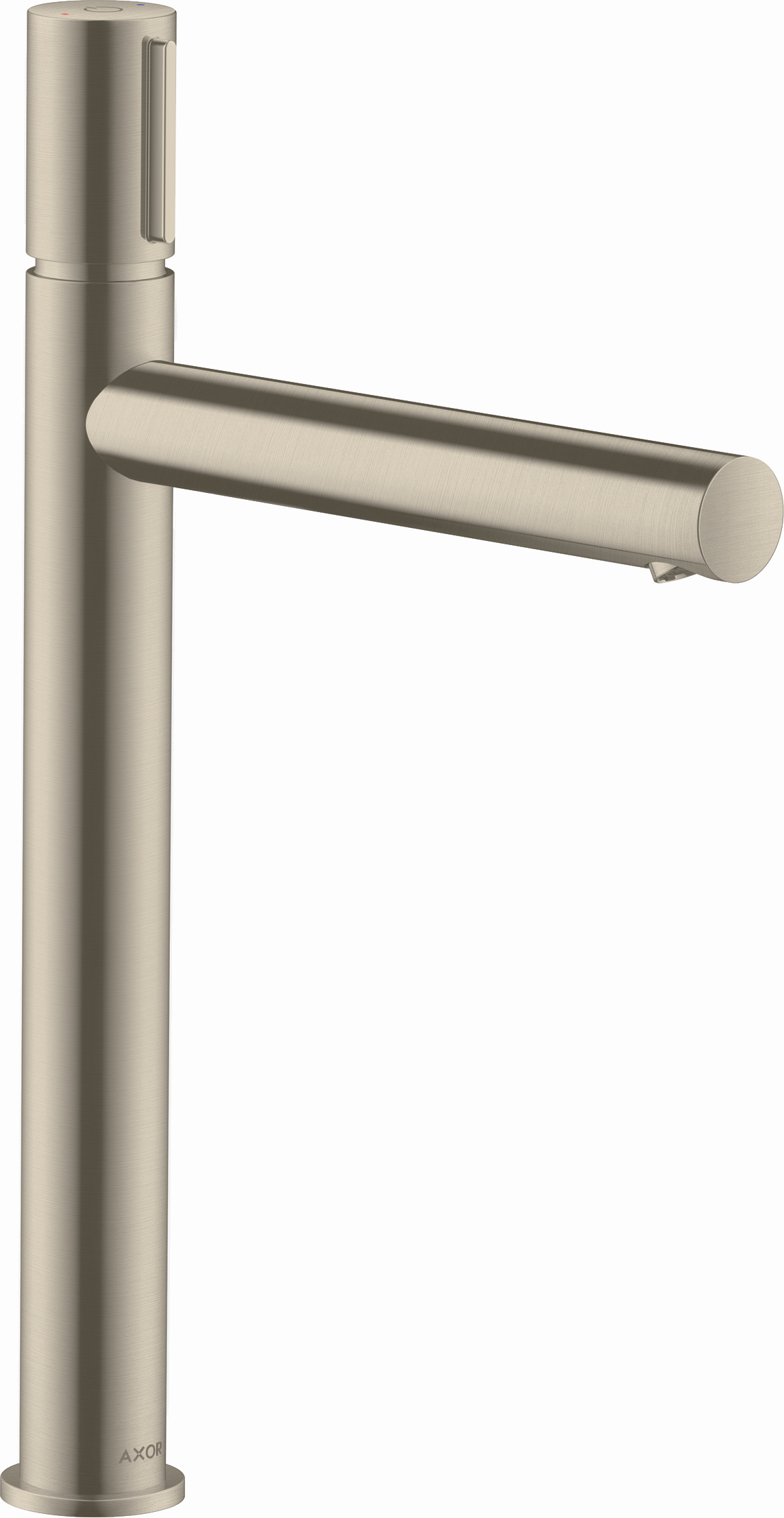 Hansgrohe Axor Uno Select 260 mitigeur lavabo 45014820, nickel brossé, avec crépine