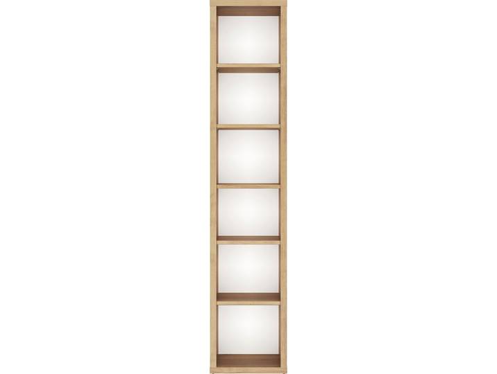Aktenregal GAMI Elio , braun (kastanie natur), B:44cm H:210cm T:36cm, Holzwerkstoff, Regale, Aktenregal, Kollektion in edles Design