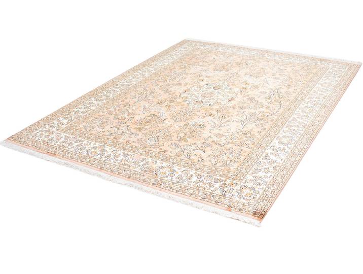 Kaschmir Seide Teppich 155x215 Handgeknüpft Orientteppich Seide