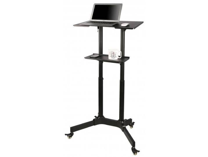 Support pour ordinateur portable - Techly ICA-TB TPM-1BK - Noir - Métal - Hauteur réglable 1030-1250 mm