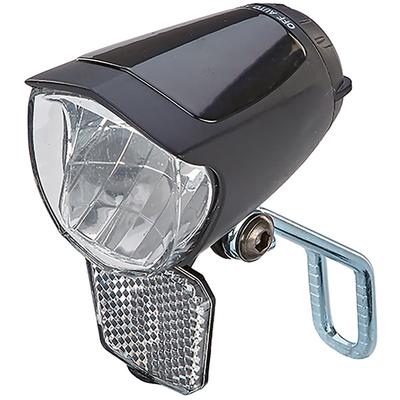 Fahrrad-Frontlicht PROPHETE "LED-Dynamoscheinwerfer 70 Lux", schwarz, Fahrradlampen