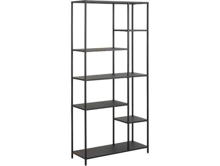 Regal Newcastle schwarz Metall B 79.5 H 165 cm