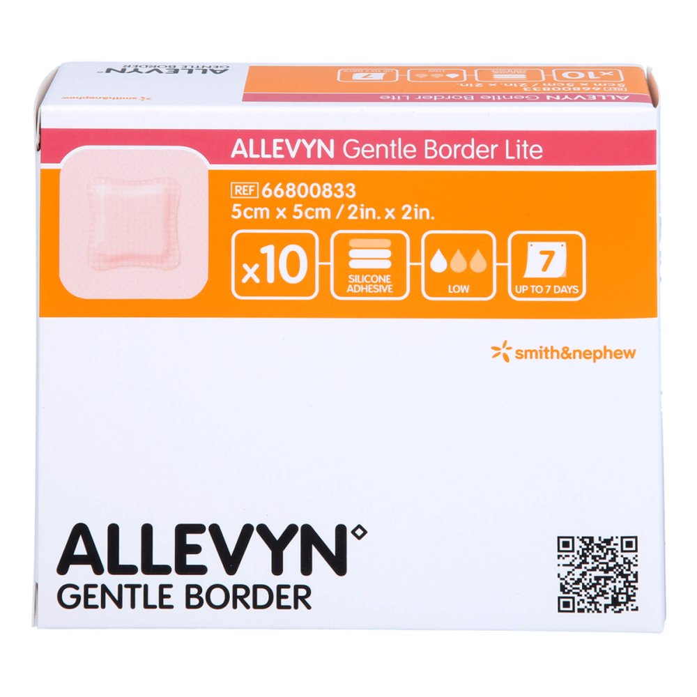 Docpharm GmbH Allevyn Gentle Border Lite 5x5 cm Schaumverb. 15880633