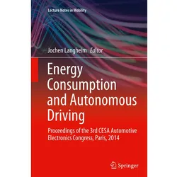 Energy Consumption and Autonomous Driving, Fachbücher