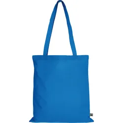 TEXXILLA Tasche aus Fairtrade-zertifizierter Baumwolle mit zwei langen Henkeln, hellblau