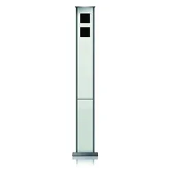 TCS K32AP Kommunikationssäule, unbestückt für 2 AMI-Module, freistehend 1,30 m Höhe