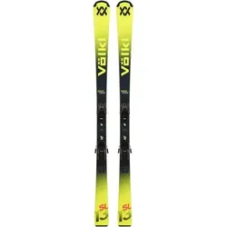 VÖLKL Kinder Ski RACETIGER JR PRO + 7.0 VMOT JR, Größe 130 in Gelb Gelb