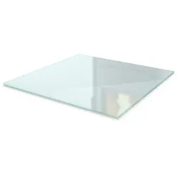 GLASBODENPLATTE für Kaminofen 60x60 cm – Milchglas Optik