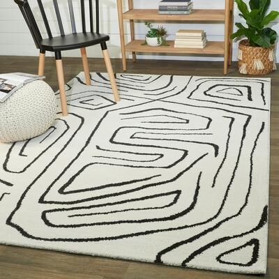 Balta Rugs Pollock Modern Abstract Area Rug