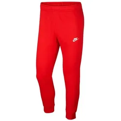 Nike, Unisex, Sporthose, Sportswear Club Fleece Jogginghose - 83813 (XL), Weiss, Rot