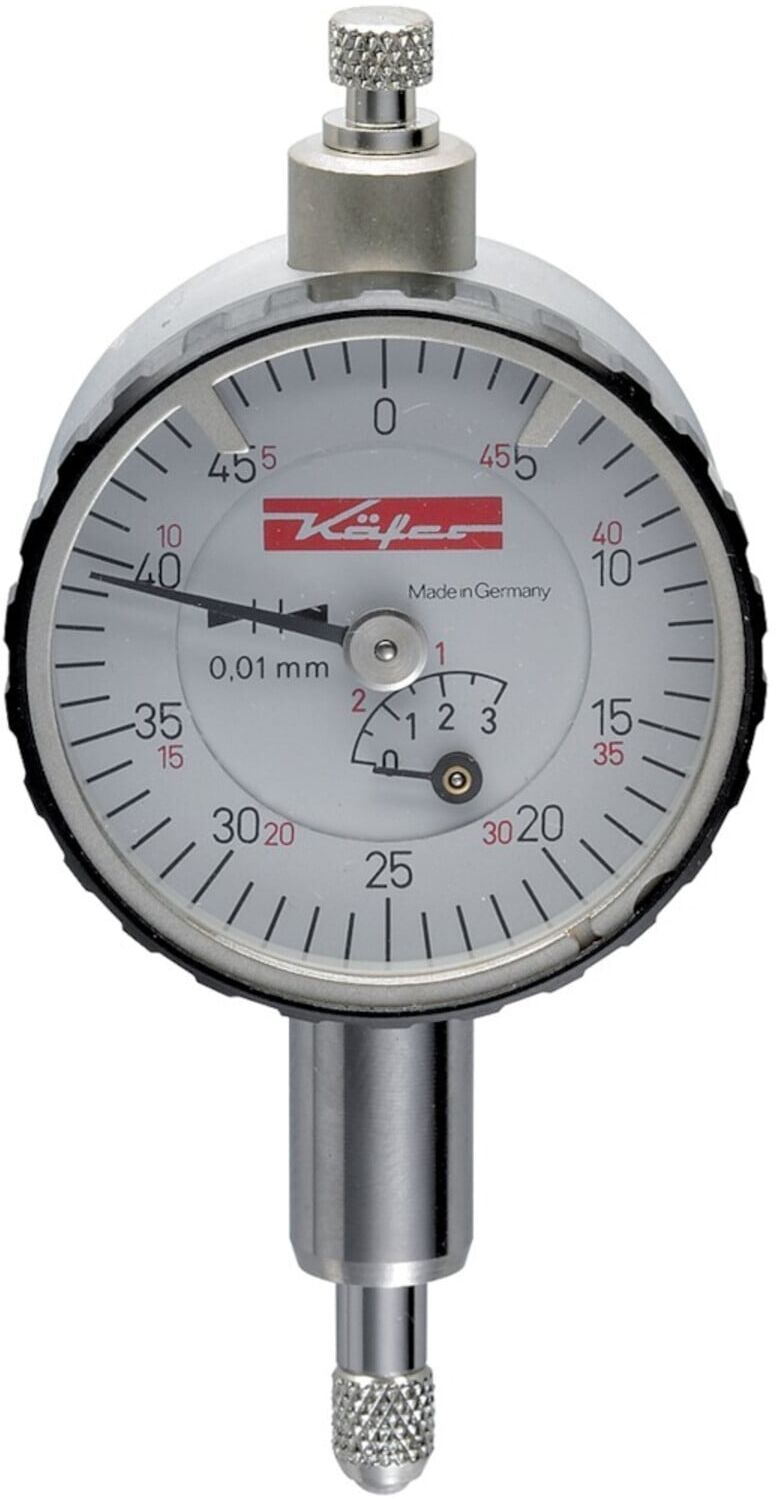 Kleinmessuhr KM 6T 3mm Abl.0,01mm o.Stoßschutz KÄFER (10013)
