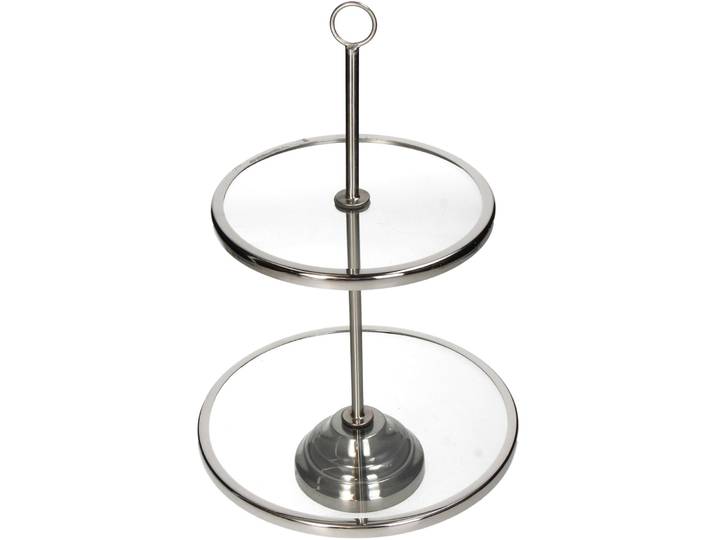 Etagère Levend silber Eisen B 26 H 41 cm - Etagère