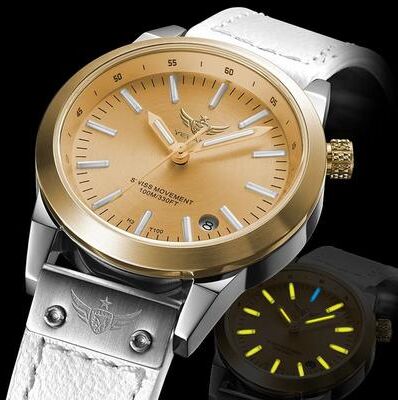 Inspire Select YELANG V1010 36MM Luxury Women's Sapphire Watch 10Bar Waterproof Swiss Quartz Stainless Steel Timepiece v1010