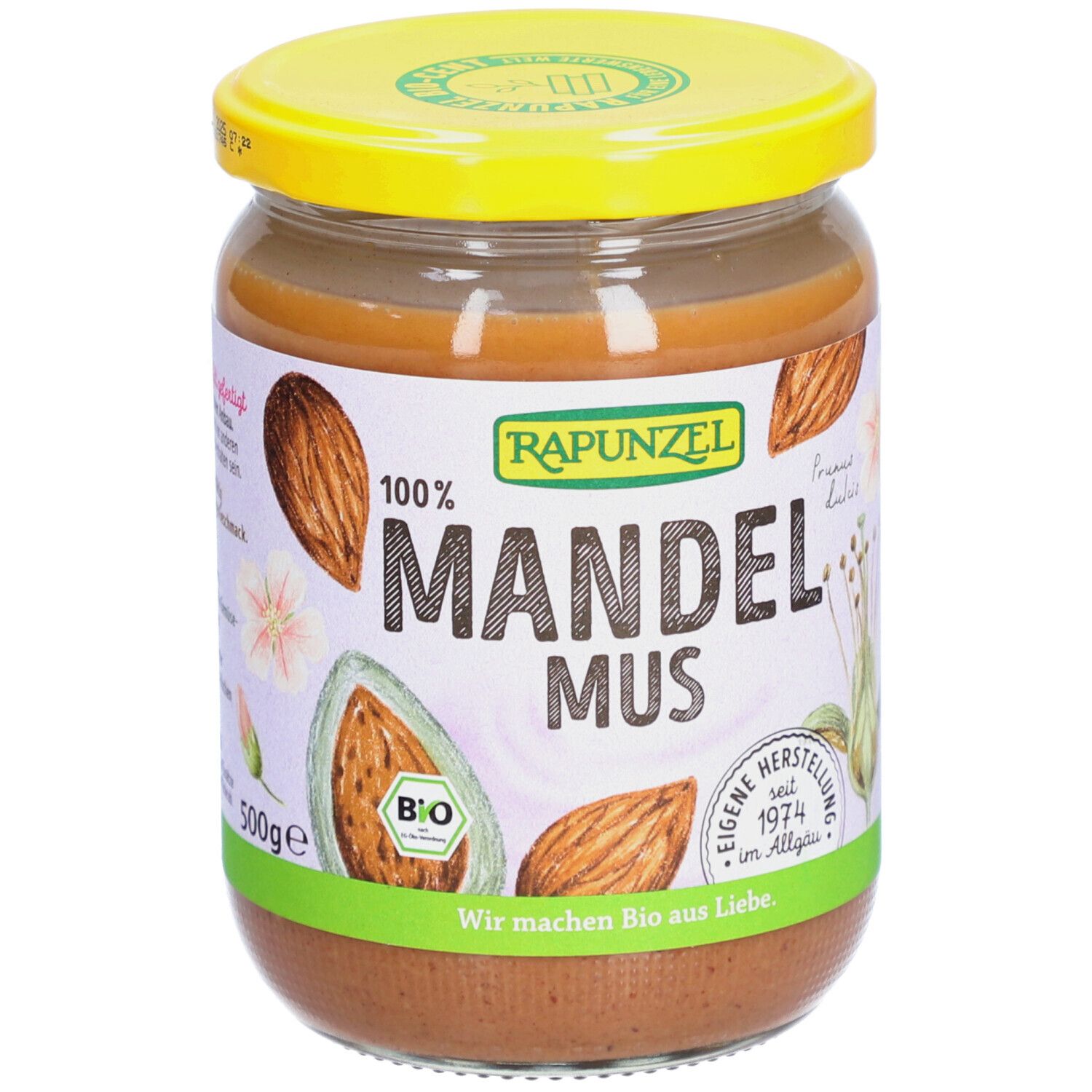 Rapunzel Bio Mandelmus 500 g Creme