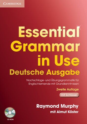 Raymond Murphy - Essential Grammar in Use German Edition with Answers and CD-ROM 2nd Edition - Preis vom 15.10.2026 23:06:25 h