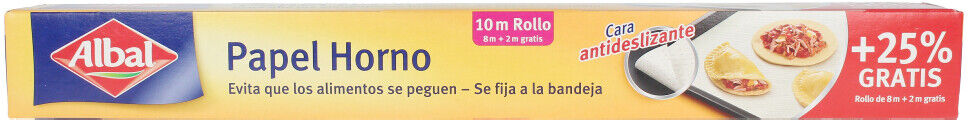 Albal Papel Horno antiadherente e impermeable 10 metros