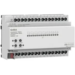 Gira, Aktor, 503800 16f/8f 16 A REG Kmf KNX Secure Schalt-/Jalousieaktor (Rolladenaktor)
