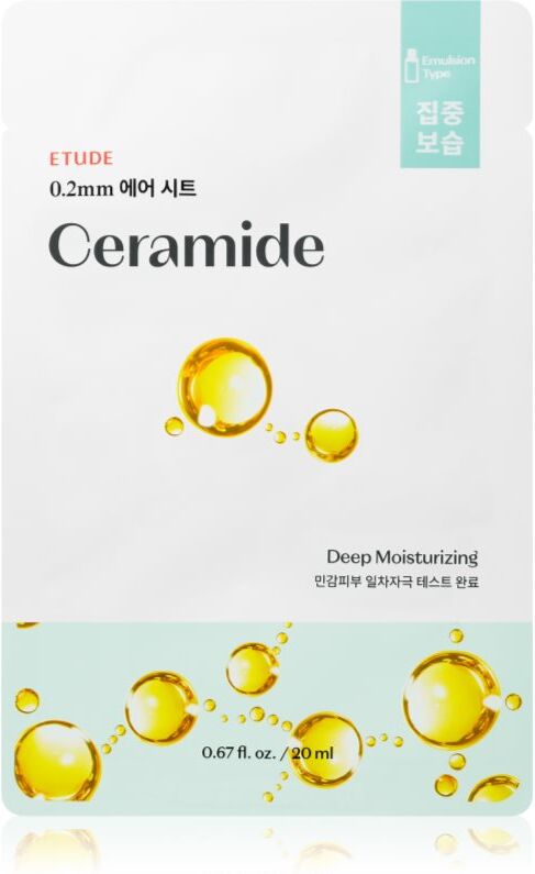 ETUDE 0.2 Therapy Air Mask Ceramide moisturising face sheet mask to restore the skin barrier 20 ml