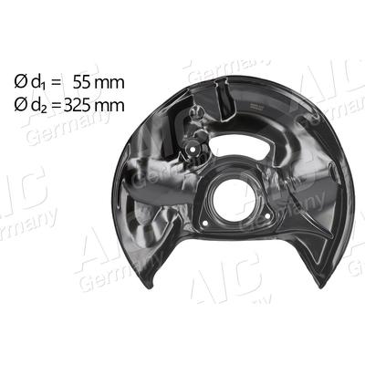 Aic Spritzblech, Bremsscheibe [Hersteller-Nr. 56585] für Mercedes-Benz