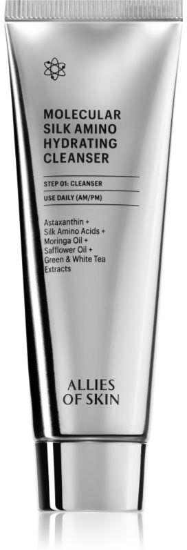 Allies of Skin Molecular Silk Amino Hydrating Cleanser Fugtgivende rensegel med aminosyrer 25 ml