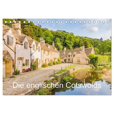 Die englischen Cotswolds (Tischkalender 2026 DIN A5 quer), CALVENDO Monatskalender
