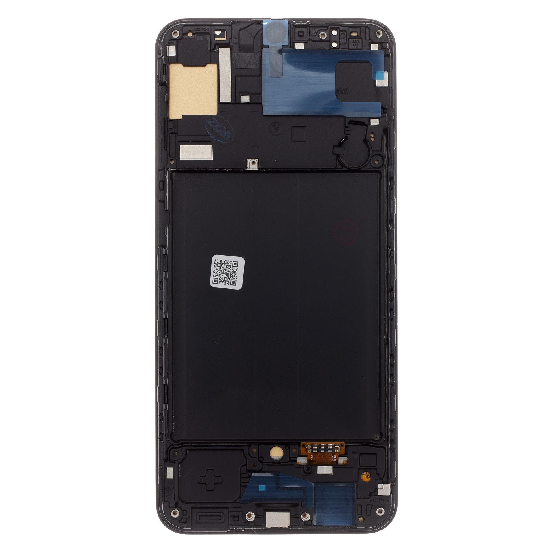 Samsung LCD-Display + Touch-Einheit + Frontcover für A505 Galaxy A50 Schwarz TFT (Display) (57983130762)