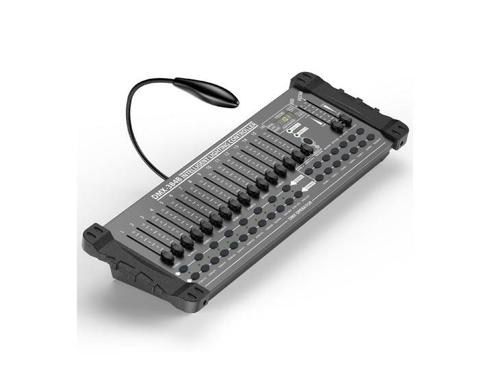 ZonQoonz DJ Controller 384-Kanal-DJ-Controller, DMX-Lichtsteuerung, Bühnenbeleuchtungskonsole