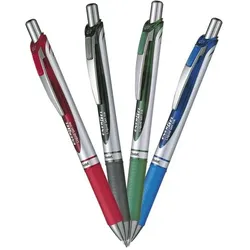 Pentel Gel-Tintenroller »EnerGel XmRT BL77« 4er-Pack silber