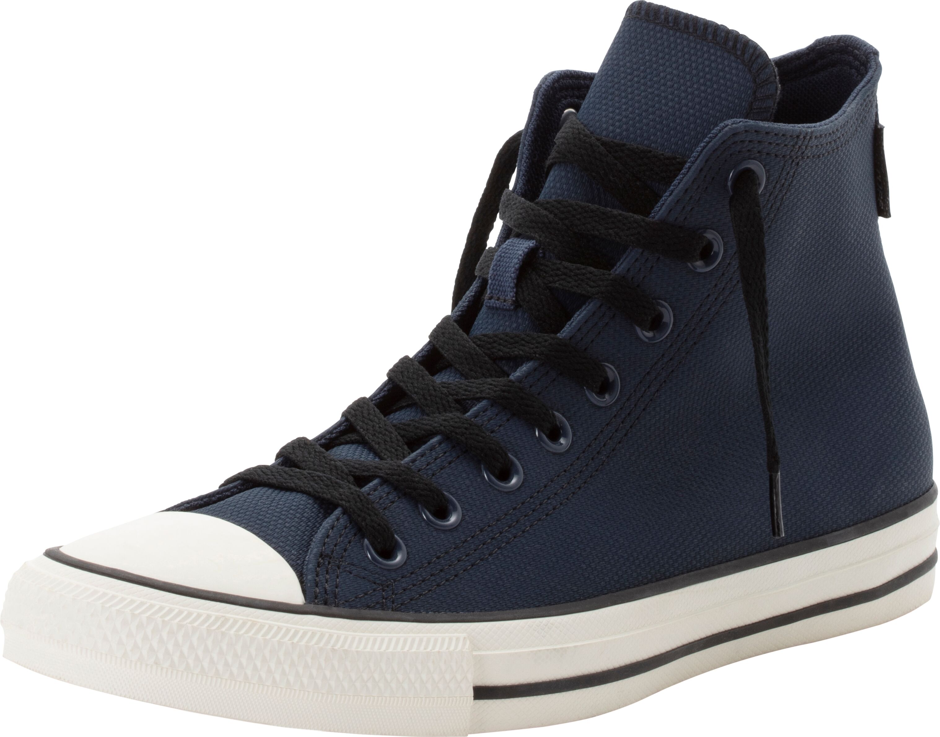 Sneaker CONVERSE "CHUCK TAYLOR ALL STAR TECTUFF", Herren, Gr. 39, schwarz (schwarz, schwarz), Textil, Schuhe Sneaker, mit strapazierfähiger, wetterbeständiger Canvas-Beschichtung schwarz, schwarz 39